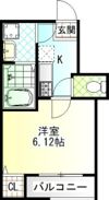フェリス鴨宮の間取り画像