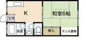 コーポ石﨑の間取り画像