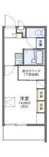 レオパレスカサ エスペランサの間取り画像