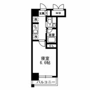 レジディア月島Ⅲの間取り画像