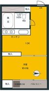 ビッグ武蔵野ひばりが丘55期の間取り画像
