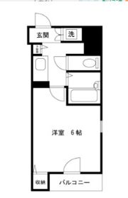 ファーストプレイス菊川の間取り画像