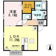 クレール南仙台の間取り画像