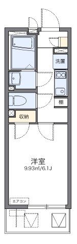 レオネクスト西門の間取り画像