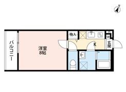 エルシーク大宮(エルシークオオミヤ)の間取り画像