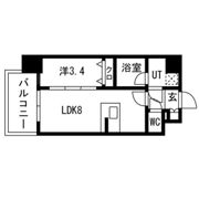 エスリードレジデンス大阪福島シティスクエアの間取り画像