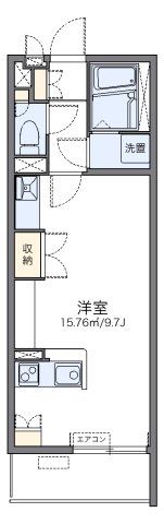 レオネクストアシュの間取り画像