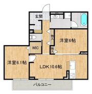 仮称）D-Room稲荷前の間取り画像