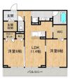 仮称）D-Room稲荷前の間取り画像