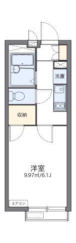レオパレスジードルンクの間取り画像