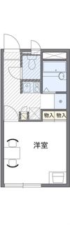 レオパレス安東の間取り画像