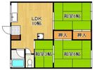 コーポ植田の間取り画像