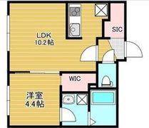 ルナ北広島の間取り画像