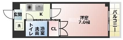 エレガンスコート瀬田の間取り画像