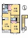 シャーメゾンマルシェ A棟の間取り画像