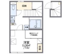 レオパレスボヌールSの間取り画像