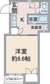 シャトー星ヶ丘の間取り画像