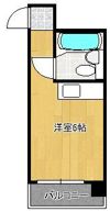 ヤングハイツクロノスの間取り画像
