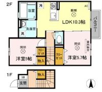 メゾンシュシュの間取り画像