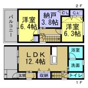 メゾン村建の間取り画像