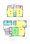 岡本貸家の間取り画像