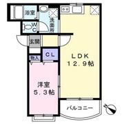 メゾンバレーヌの間取り画像