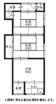 森アパートの間取り画像