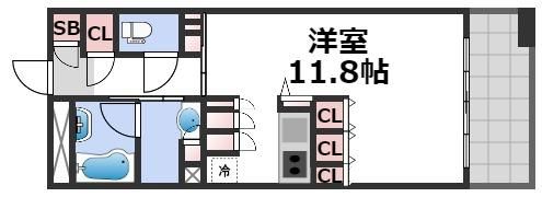 ガリレオ新町の間取り画像