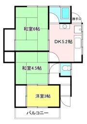 武田荘の間取り画像