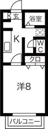 サン・friends西島IIの間取り画像