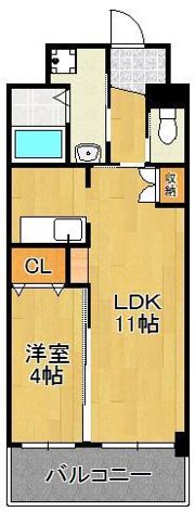 プリンス篠崎の間取り画像