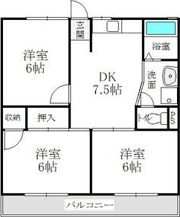CORPO SHINYASHIKIの間取り画像
