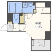 ジュネーゼグラン天満の間取り画像