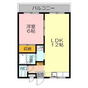 ペルル渡辺の間取り画像