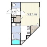 REGIES近大NORTHの間取り画像