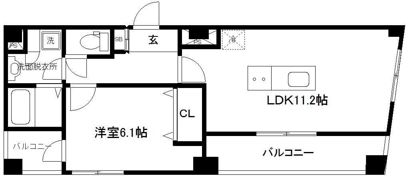 ルミエール長町の間取り画像