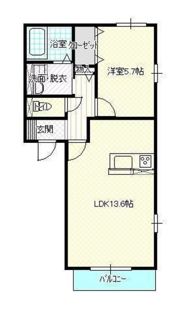 サンティエ金岡の間取り画像