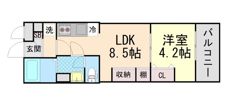 リブリ・中山手の間取り画像