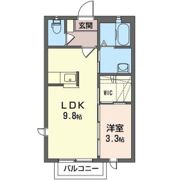 インペリアルABの間取り画像