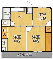 森ビルの間取り画像