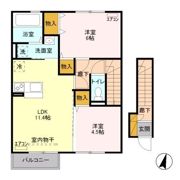 MIYABI Cの間取り画像