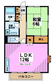 山和ハイツ5の間取り画像