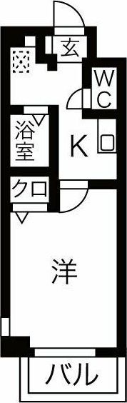 セントラルハイツ内山の間取り画像