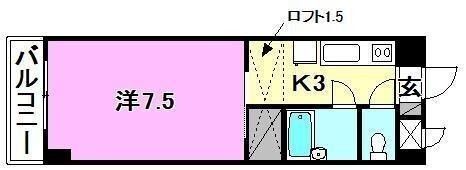 MTハイツの間取り画像