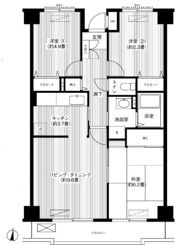 ベルレージュ船橋の間取り画像