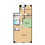 ノーブル豊中の間取り画像