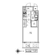 S-RESIDENCE江坂Alegriaの間取り画像