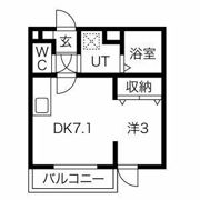 メリディアンなないろの里 弐番館の間取り画像