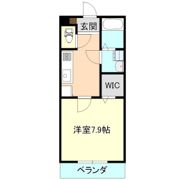 朝日ヴィラ春日の間取り画像