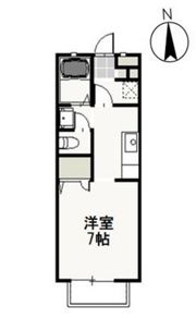 クライン・ブリュッケDの間取り画像